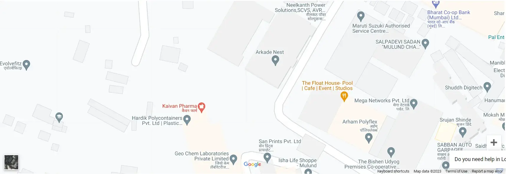 Prestige borivali west Map